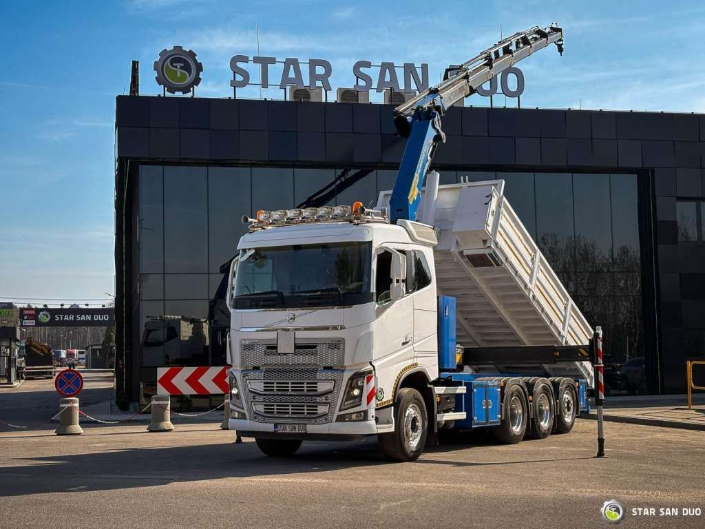 Volvo FH 16.550 8x4 Palfinger PK 34002-SH Crane Kippe - Autokran: das Bild 1 Volvo FH 16.550 8x4 Palfinger PK 34002-SH Crane Kippe - Autokran: das Bild 1