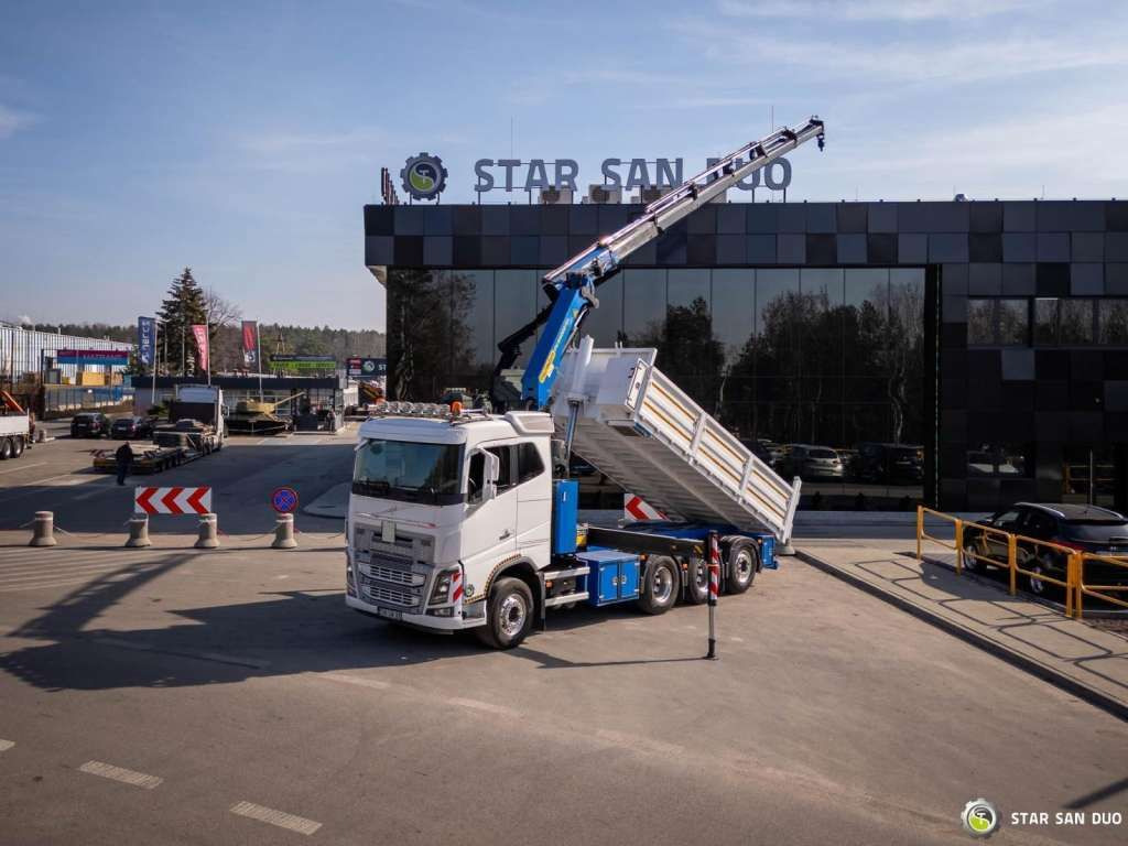 Volvo FH 16.550 8x4 Palfinger PK 34002-SH Crane Kippe - Autokran: das Bild 3 Volvo FH 16.550 8x4 Palfinger PK 34002-SH Crane Kippe - Autokran: das Bild 3