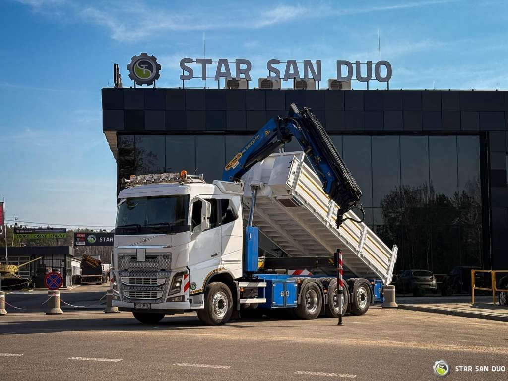 Volvo FH 16.550 8x4 Palfinger PK 34002-SH Crane Kippe - Autokran: das Bild 4 Volvo FH 16.550 8x4 Palfinger PK 34002-SH Crane Kippe - Autokran: das Bild 4