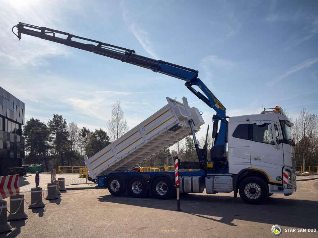 Volvo FH 16.550 8x4 Palfinger PK 34002-SH Crane Kippe - Autokran: das Bild 2 Volvo FH 16.550 8x4 Palfinger PK 34002-SH Crane Kippe - Autokran: das Bild 2