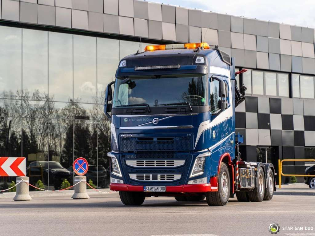Volvo FH 500 6x2 HMF 3220-K5 HDS Crane Euro 6 - Autokran, Sattelzugmaschine: das Bild 5 Volvo FH 500 6x2 HMF 3220-K5 HDS Crane Euro 6 - Autokran, Sattelzugmaschine: das Bild 5