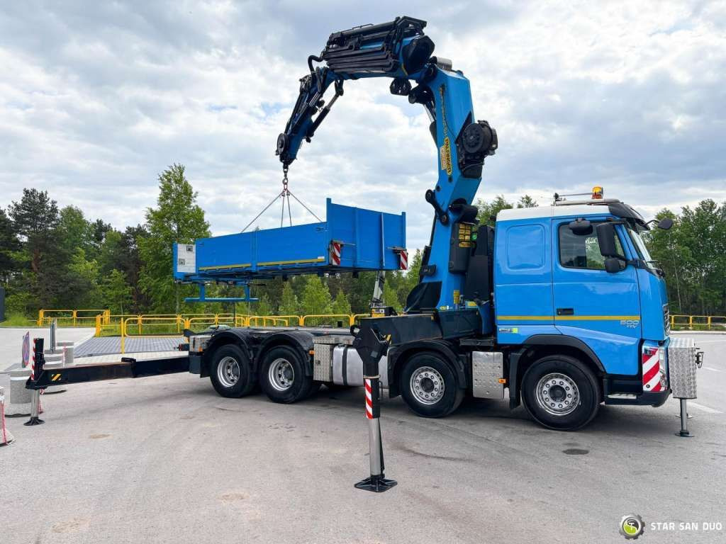 Volvo FH 500 8x4 Palfinger PK 92002 SH Fly Jib Winch - Autokran: das Bild 3 Volvo FH 500 8x4 Palfinger PK 92002 SH Fly Jib Winch - Autokran: das Bild 3