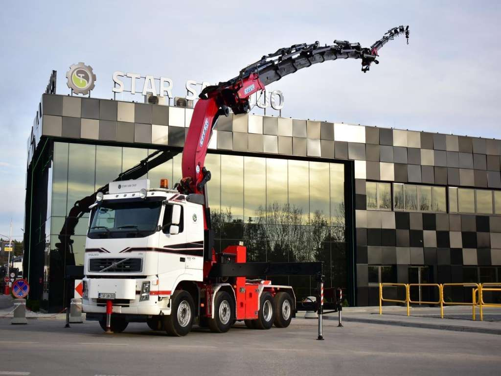 Volvo FH 520 8x2 EFFER 850 Fly Jib Winch 5th - Autokran, Sattelzugmaschine: das Bild 1 Volvo FH 520 8x2 EFFER 850 Fly Jib Winch 5th - Autokran, Sattelzugmaschine: das Bild 1