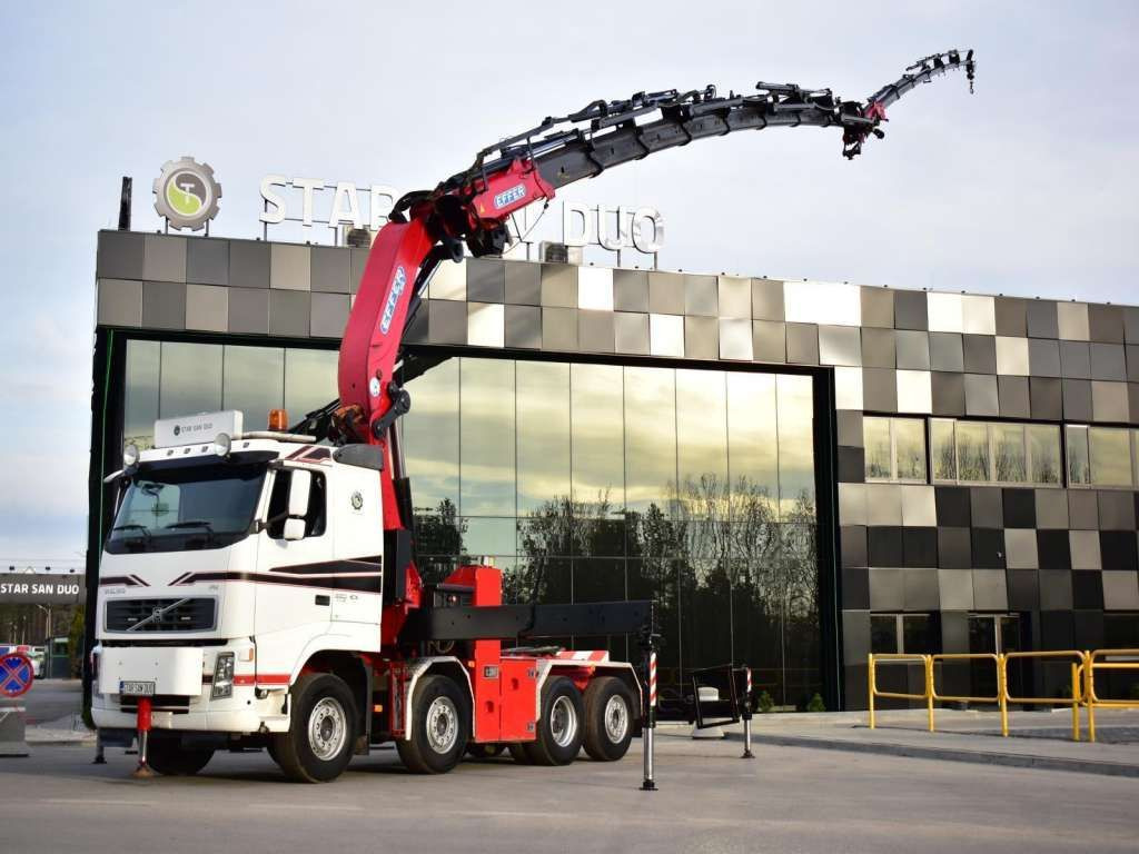 Volvo FH 520 8x2 EFFER 850 Fly Jib Winch 5th - Autokran, Sattelzugmaschine: das Bild 5 Volvo FH 520 8x2 EFFER 850 Fly Jib Winch 5th - Autokran, Sattelzugmaschine: das Bild 5