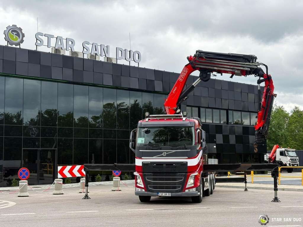 Volvo FH 540 8x4 FASSI F660 HDS Fly Jib Winch - Autokran: das Bild 4 Volvo FH 540 8x4 FASSI F660 HDS Fly Jib Winch - Autokran: das Bild 4