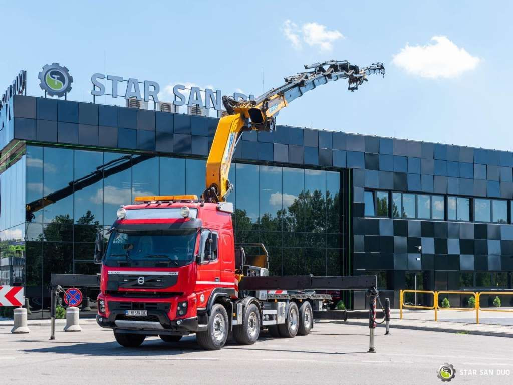Volvo FMX 500 8x2 Effer 585 Fly Jib Winch Crane Kran - Autokran: das Bild 1 Volvo FMX 500 8x2 Effer 585 Fly Jib Winch Crane Kran - Autokran: das Bild 1