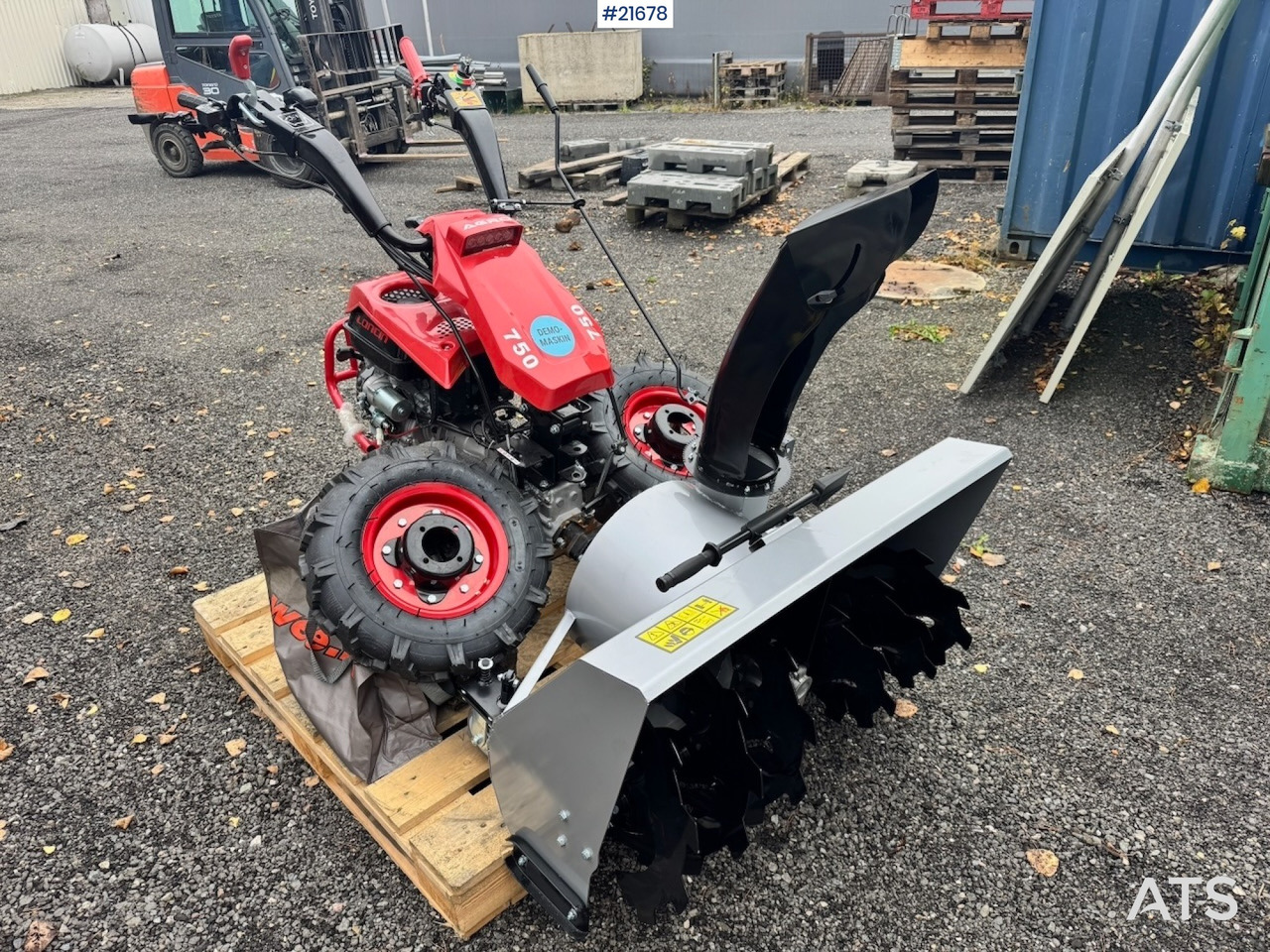 Agro 750 - Motorhacke: das Bild 2 Agro 750 - Motorhacke: das Bild 2