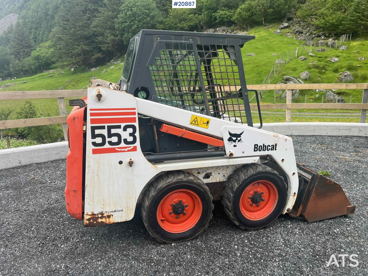 Bobcat 553 - Kompaktlader: das Bild 4 Bobcat 553 - Kompaktlader: das Bild 4