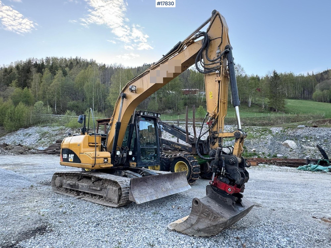 Caterpillar 312D - Bagger: das Bild 1 Caterpillar 312D - Bagger: das Bild 1