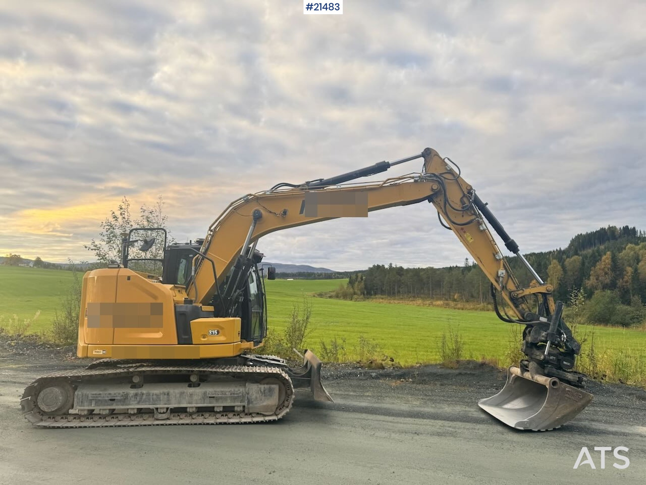 Caterpillar 315 - Kettenbagger: das Bild 1 Caterpillar 315 - Kettenbagger: das Bild 1
