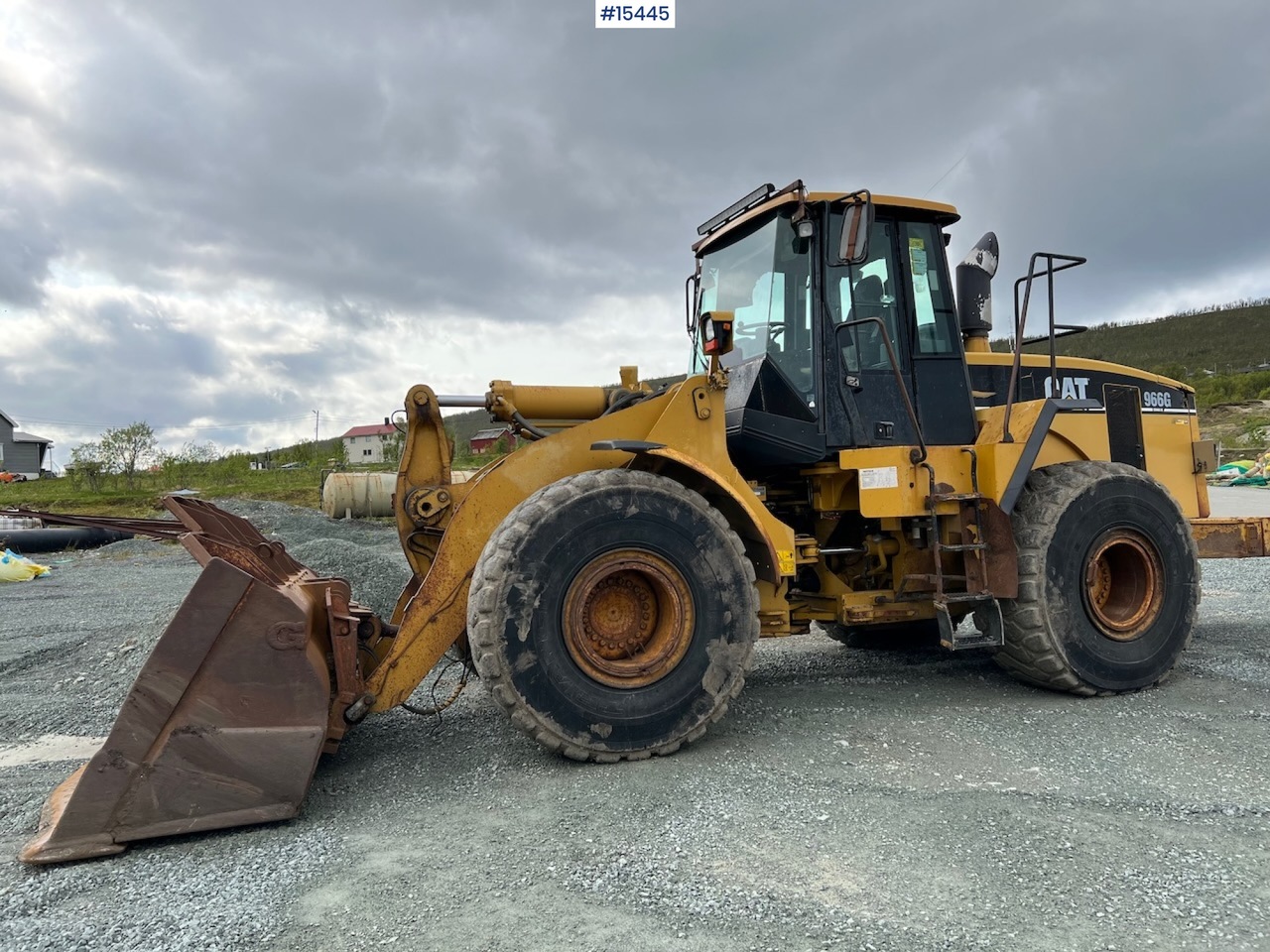Caterpillar 966G - Radlader: das Bild 2 Caterpillar 966G - Radlader: das Bild 2