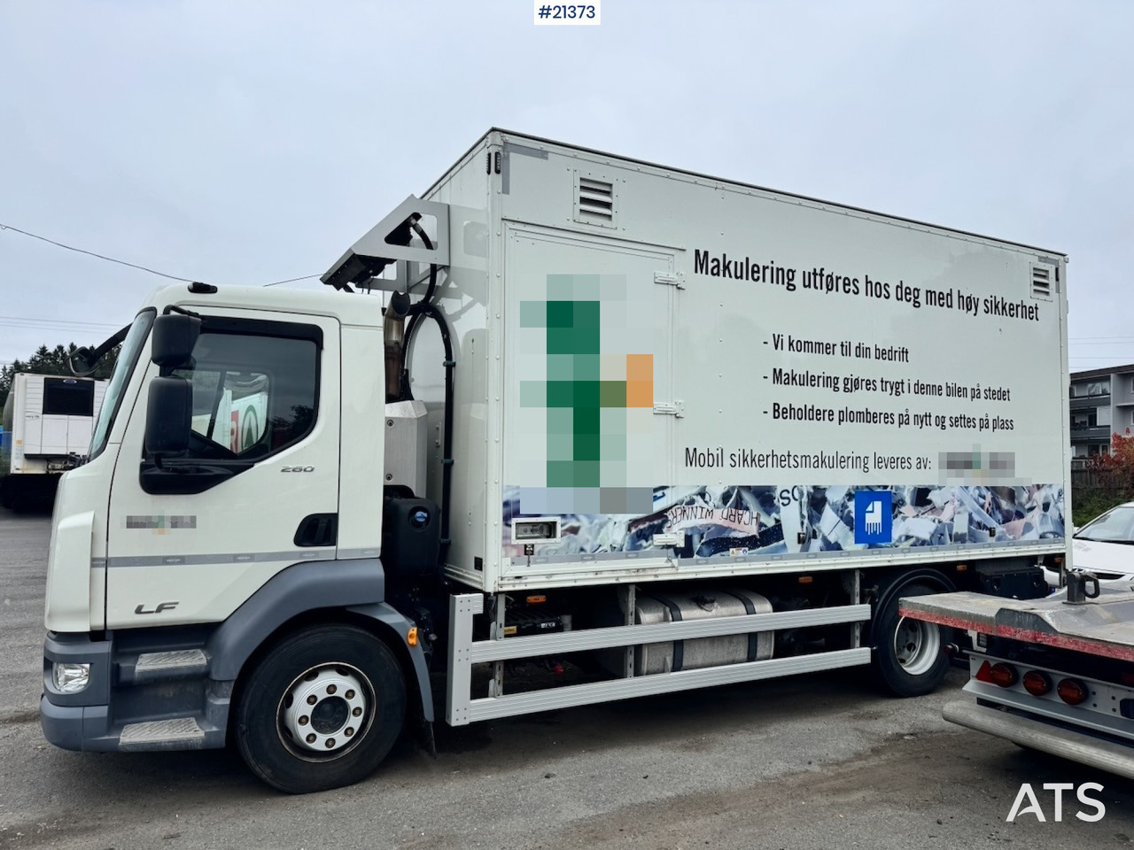 Industrie Schredder, LKW DAF LF 260: das Bild 9