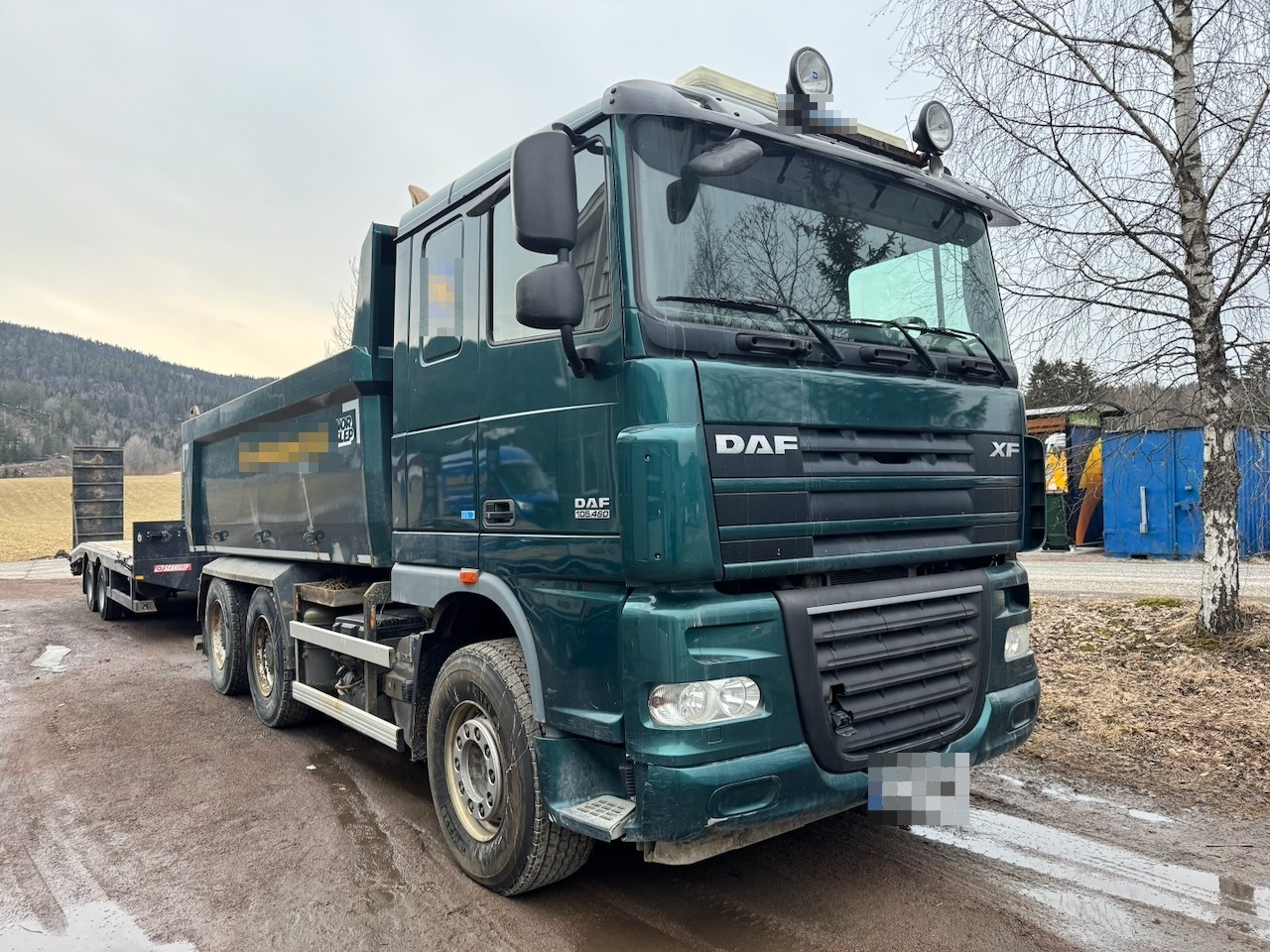 DAF XF105.460 - Kipper: das Bild 1 DAF XF105.460 - Kipper: das Bild 1