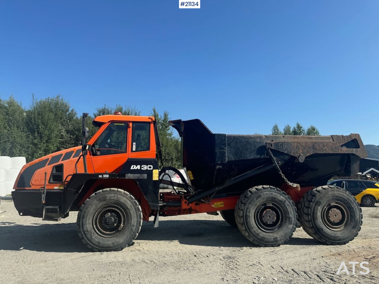 Doosan DA 30 Dumper - Knickgelenkter Dumper: das Bild 2 Doosan DA 30 Dumper - Knickgelenkter Dumper: das Bild 2