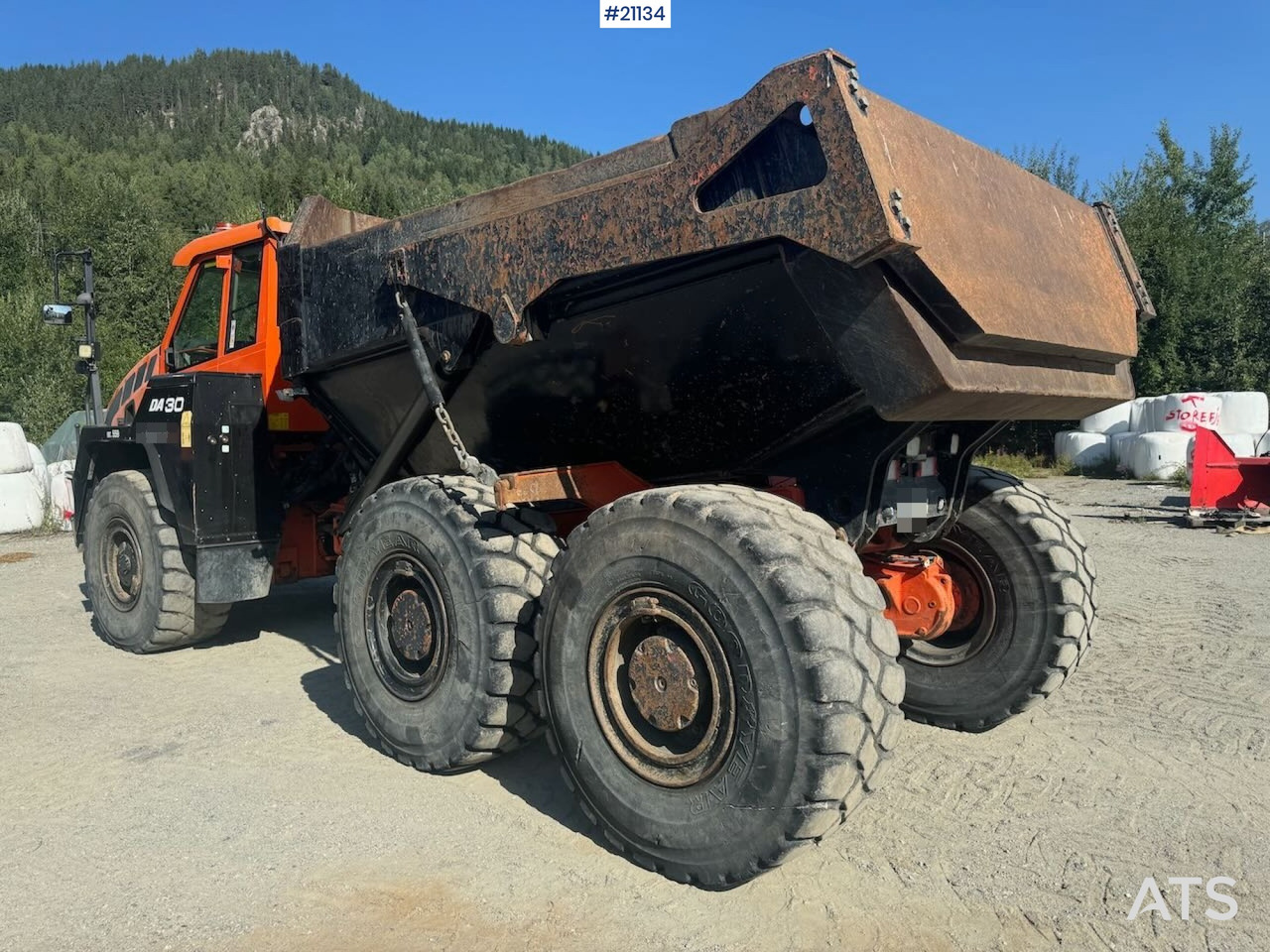 Doosan DA 30 Dumper - Knickgelenkter Dumper: das Bild 3 Doosan DA 30 Dumper - Knickgelenkter Dumper: das Bild 3