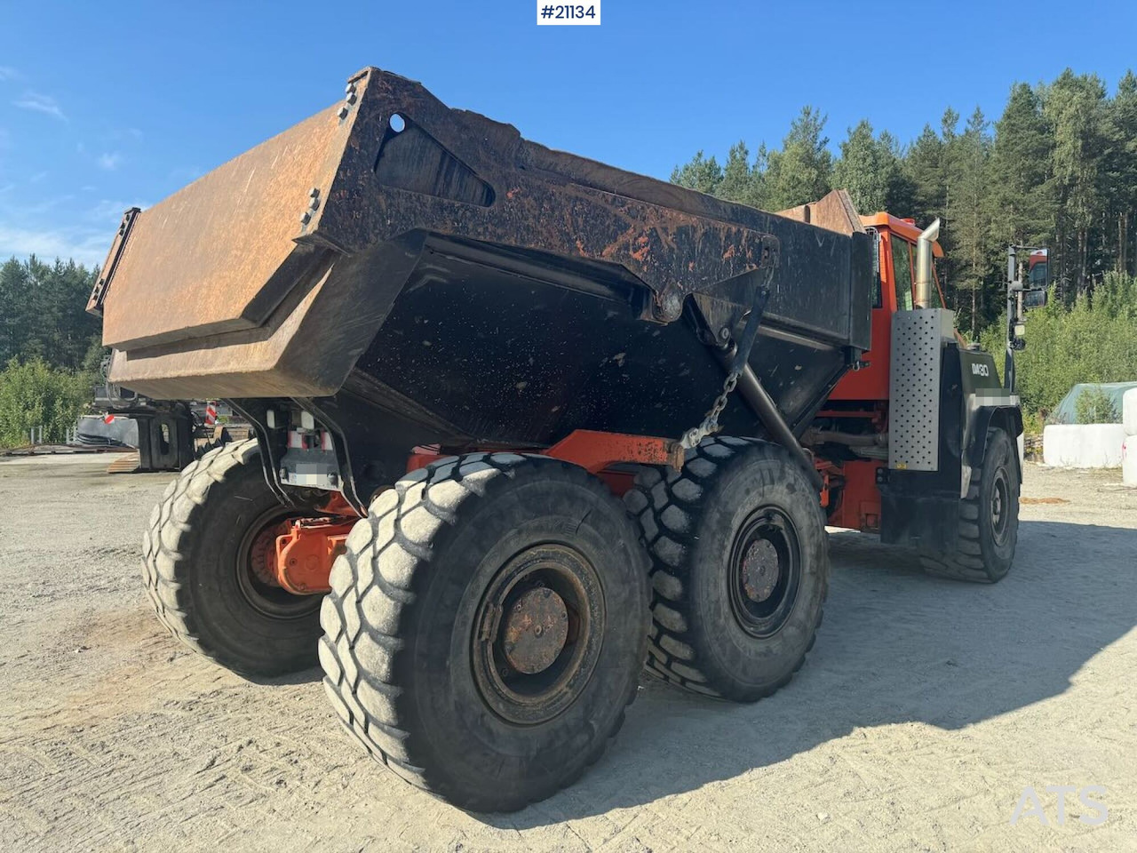 Doosan DA 30 Dumper - Knickgelenkter Dumper: das Bild 5 Doosan DA 30 Dumper - Knickgelenkter Dumper: das Bild 5