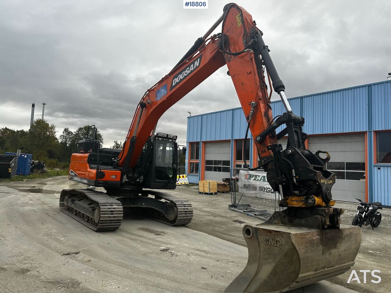 Doosan DX225LC - Bagger: das Bild 4 Doosan DX225LC - Bagger: das Bild 4