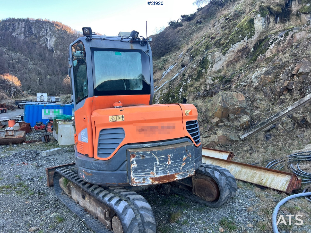 Doosan DX62R-3 gravemaskin m/ rototilt, pusseskuffe og graveskuffe - Kettenbagger: das Bild 5 Doosan DX62R-3 gravemaskin m/ rototilt, pusseskuffe og graveskuffe - Kettenbagger: das Bild 5