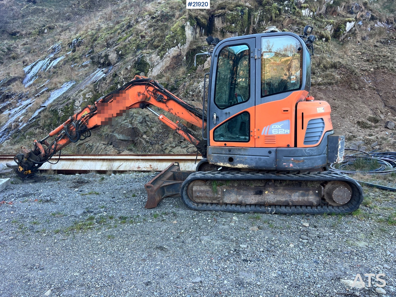 Doosan DX62R-3 gravemaskin m/ rototilt, pusseskuffe og graveskuffe - Kettenbagger: das Bild 3 Doosan DX62R-3 gravemaskin m/ rototilt, pusseskuffe og graveskuffe - Kettenbagger: das Bild 3