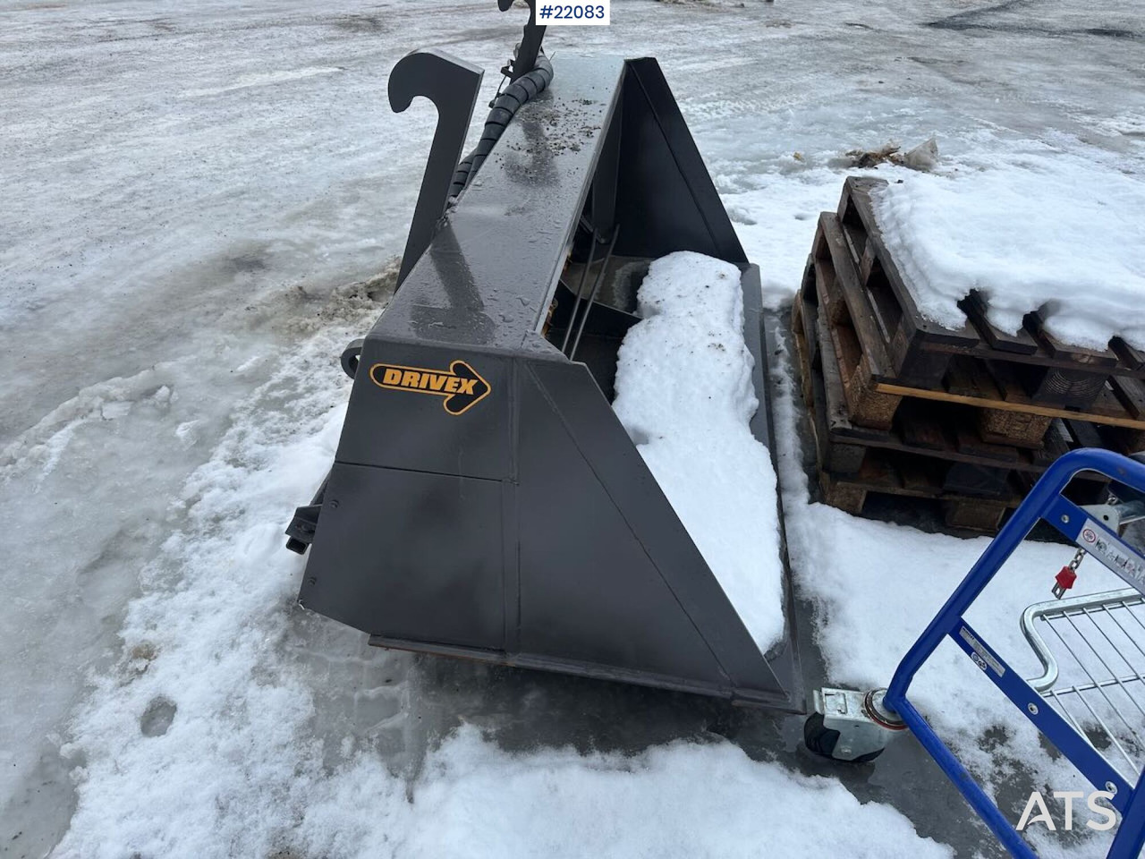 Drivex SS1200-Trima snøskuffe - Schaufel: das Bild 4 Drivex SS1200-Trima snøskuffe - Schaufel: das Bild 4