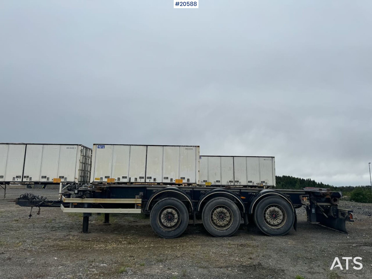 F.A.G 2015 F.A.G Containerkjerre – med tipp - Container/ Wechselfahrgestell Anhänger: das Bild 2 F.A.G 2015 F.A.G Containerkjerre – med tipp - Container/ Wechselfahrgestell Anhänger: das Bild 2