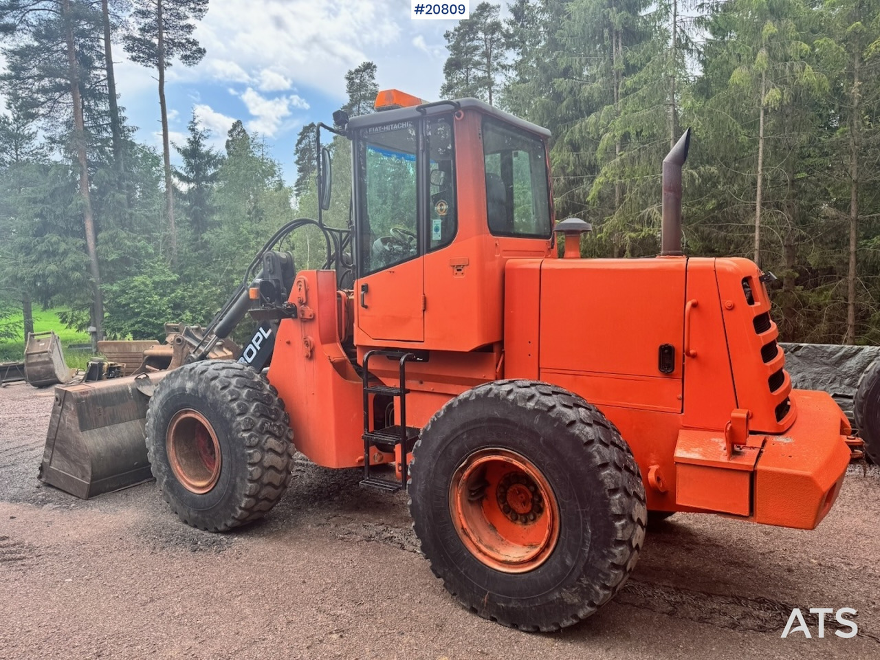 Fiat Hitachi W130PL - Radlader: das Bild 3 Fiat Hitachi W130PL - Radlader: das Bild 3