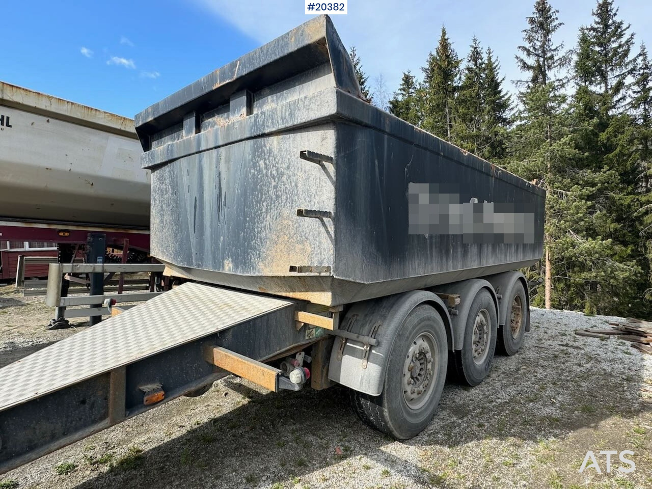 Fliegl Krokhenger - Kipper Anhänger: das Bild 1 Fliegl Krokhenger - Kipper Anhänger: das Bild 1