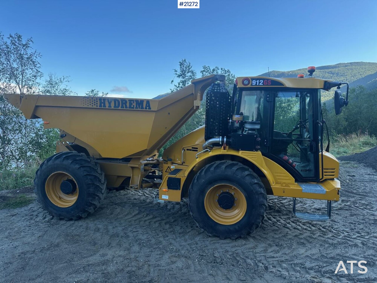 Hydrema 912GS - Knickgelenkter Dumper: das Bild 3 Hydrema 912GS - Knickgelenkter Dumper: das Bild 3