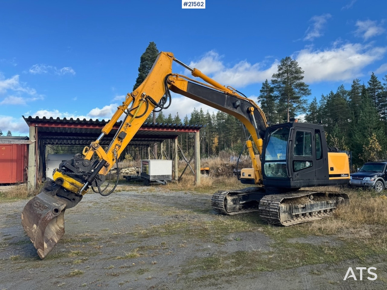 Hyundai 140LC-7 Beltegraver - Kettenbagger: das Bild 1 Hyundai 140LC-7 Beltegraver - Kettenbagger: das Bild 1