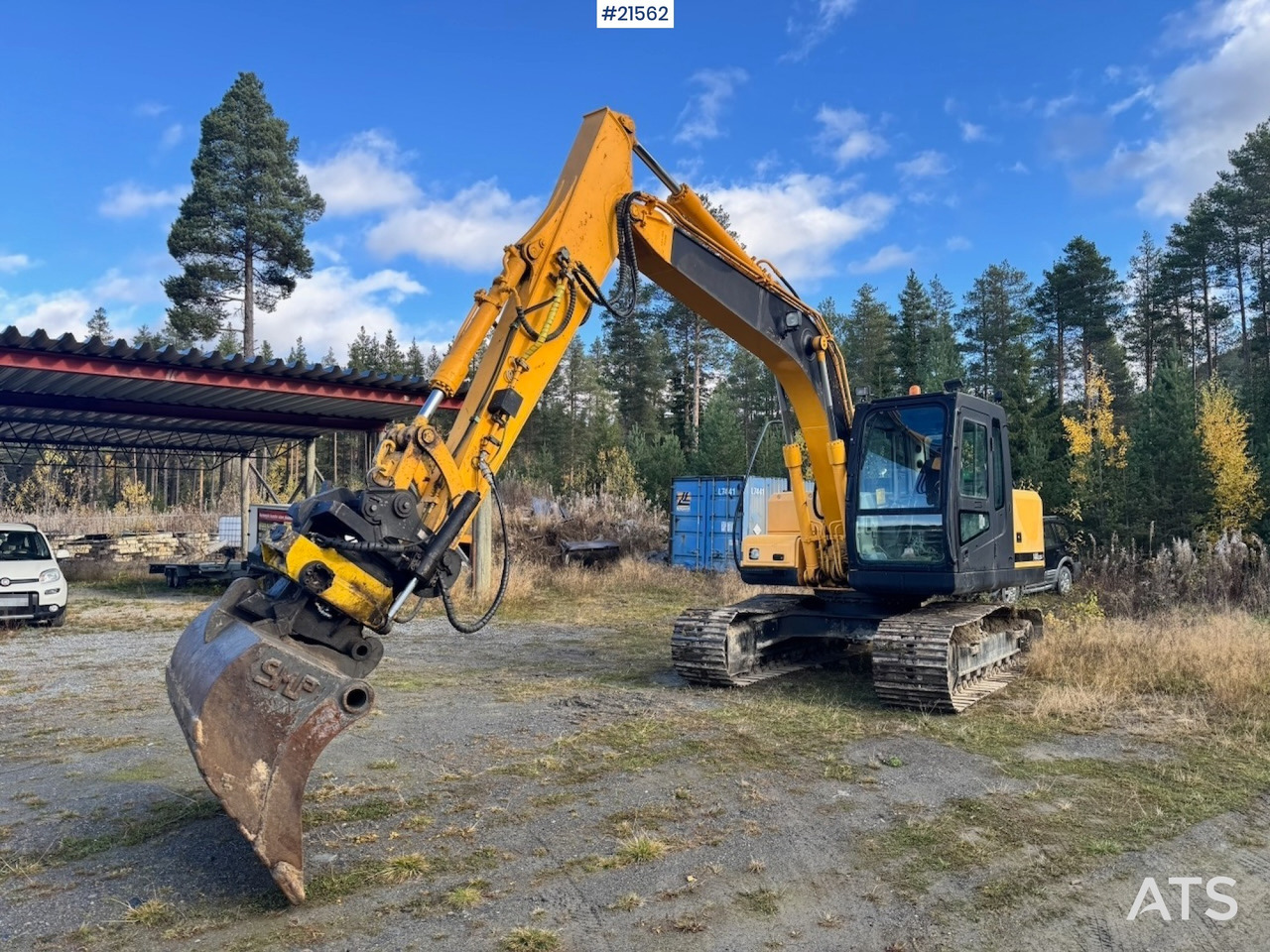 Hyundai 140LC-7 Beltegraver - Kettenbagger: das Bild 2 Hyundai 140LC-7 Beltegraver - Kettenbagger: das Bild 2