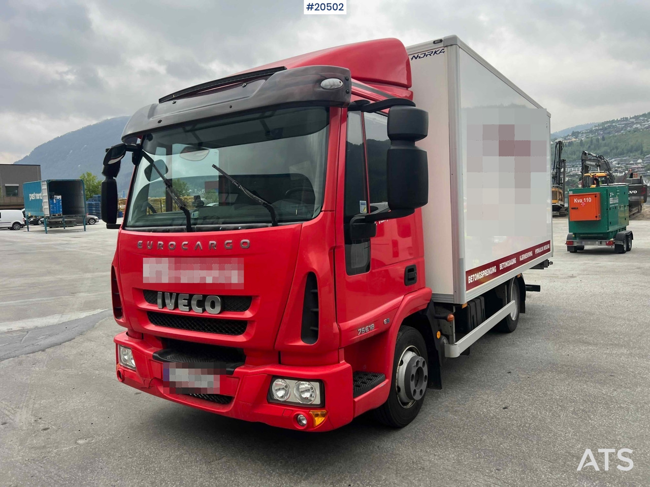 Iveco Eurocargo 75E18 - Koffer LKW: das Bild 1 Iveco Eurocargo 75E18 - Koffer LKW: das Bild 1
