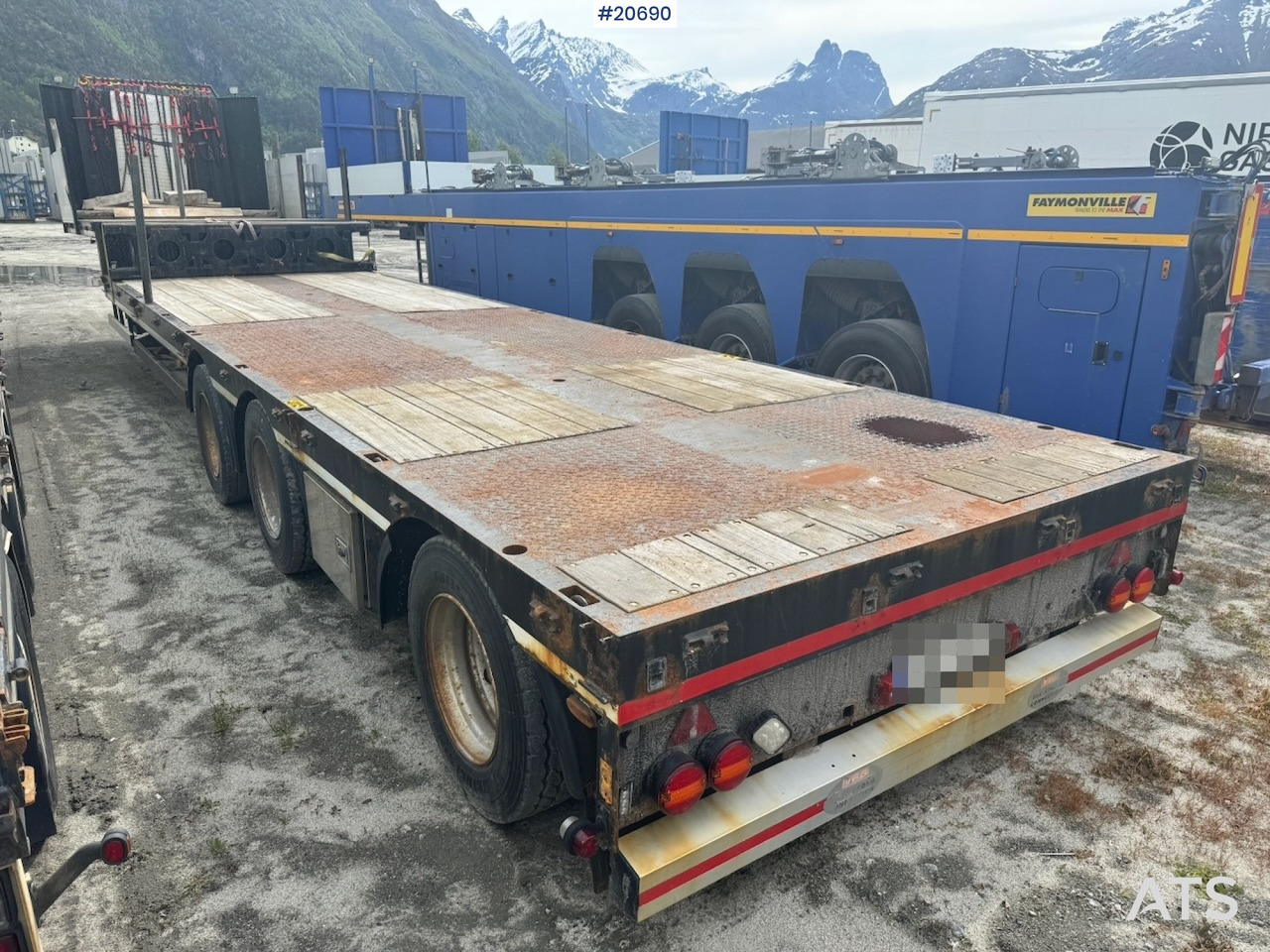 KLC Jumbosemi - Tieflader Auflieger: das Bild 5 KLC Jumbosemi - Tieflader Auflieger: das Bild 5