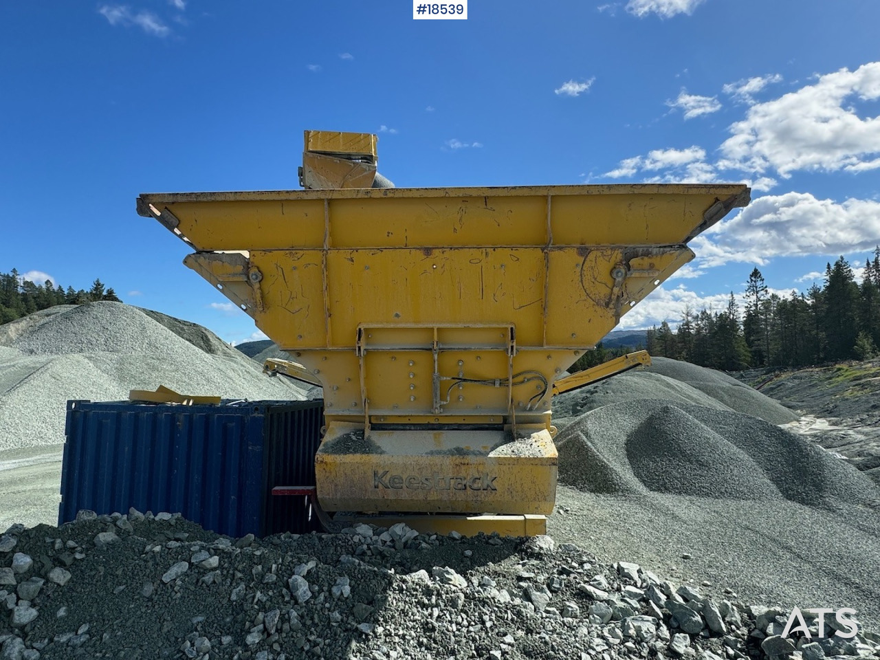 Kegelbrecher Keestrack H4E: das Bild 9
