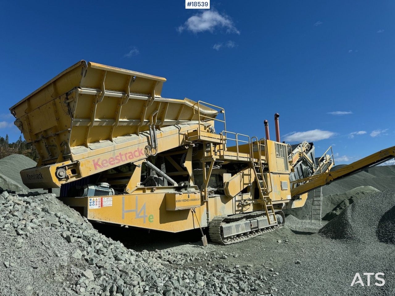 Kegelbrecher Keestrack H4E: das Bild 12