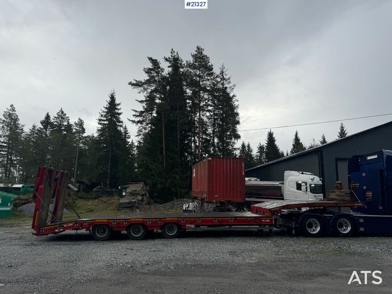 Kel-berg Maskinsemi - Tieflader Auflieger: das Bild 2 Kel-berg Maskinsemi - Tieflader Auflieger: das Bild 2