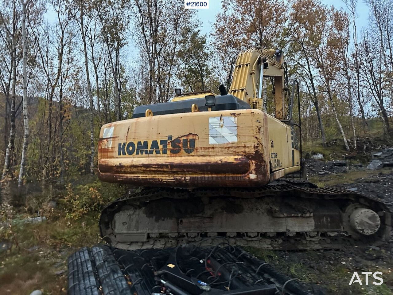 Komatsu PC240LC gravemaskin - Kettenbagger: das Bild 3 Komatsu PC240LC gravemaskin - Kettenbagger: das Bild 3