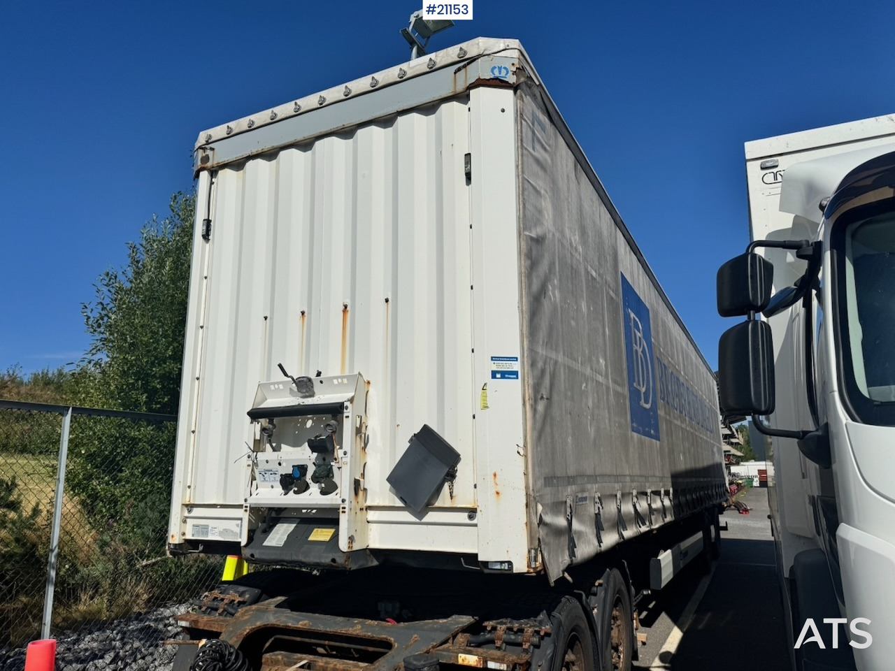 Krone Krone Citysemi - Planenanhänger: das Bild 1 Krone Krone Citysemi - Planenanhänger: das Bild 1