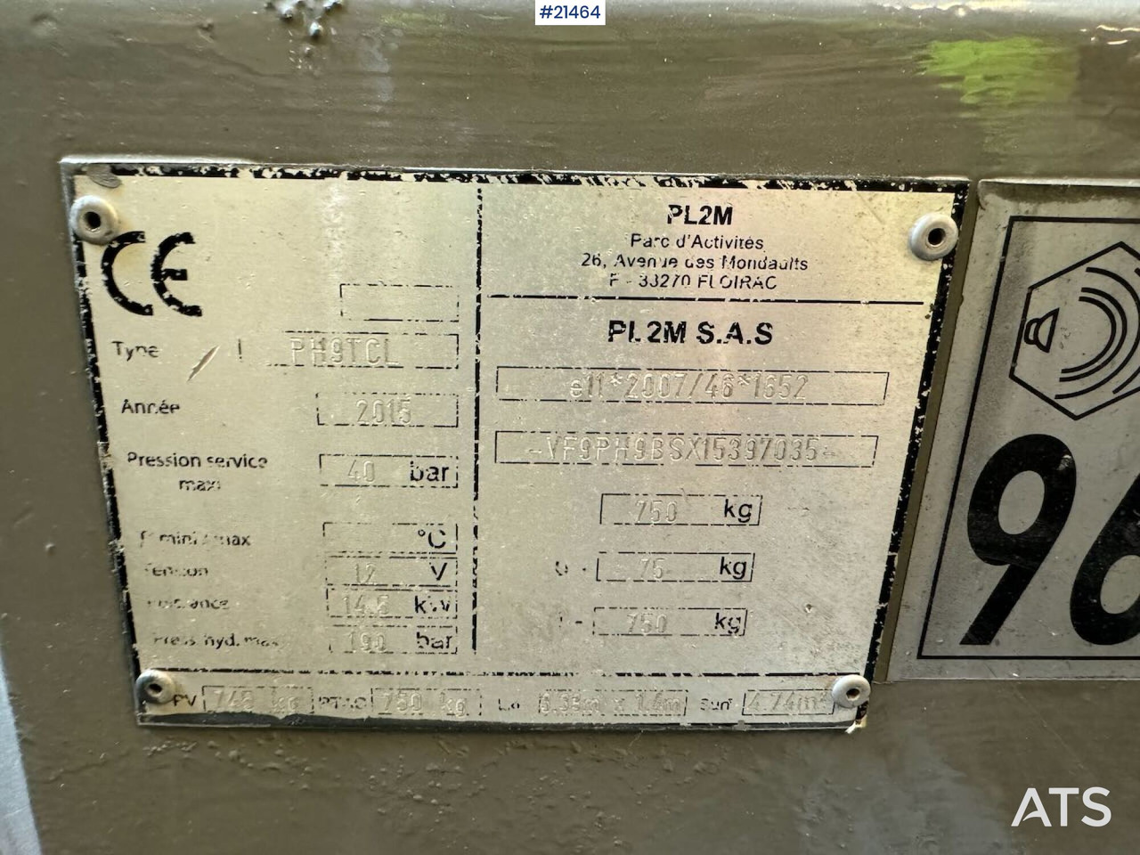 Lancy PH9TCL Gysepumpe - Stationäre Betonpumpe: das Bild 4 Lancy PH9TCL Gysepumpe - Stationäre Betonpumpe: das Bild 4