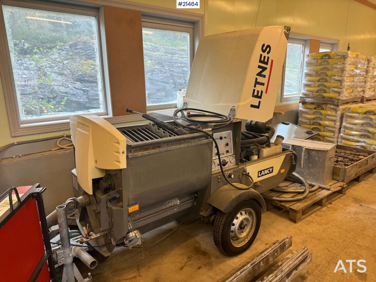 Lancy PH9TCL Gysepumpe - Stationäre Betonpumpe: das Bild 2 Lancy PH9TCL Gysepumpe - Stationäre Betonpumpe: das Bild 2