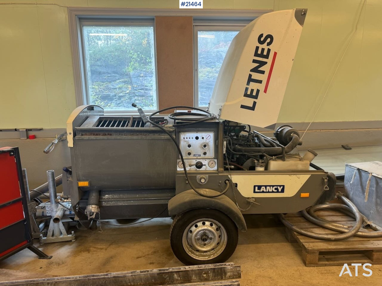 Lancy PH9TCL Gysepumpe - Stationäre Betonpumpe: das Bild 1 Lancy PH9TCL Gysepumpe - Stationäre Betonpumpe: das Bild 1