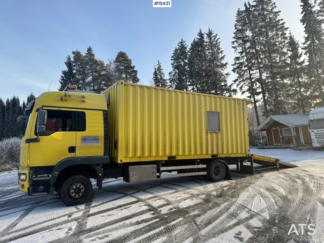 MAN TGM 15.280 - Containerwagen/ Wechselfahrgestell LKW: das Bild 2 MAN TGM 15.280 - Containerwagen/ Wechselfahrgestell LKW: das Bild 2
