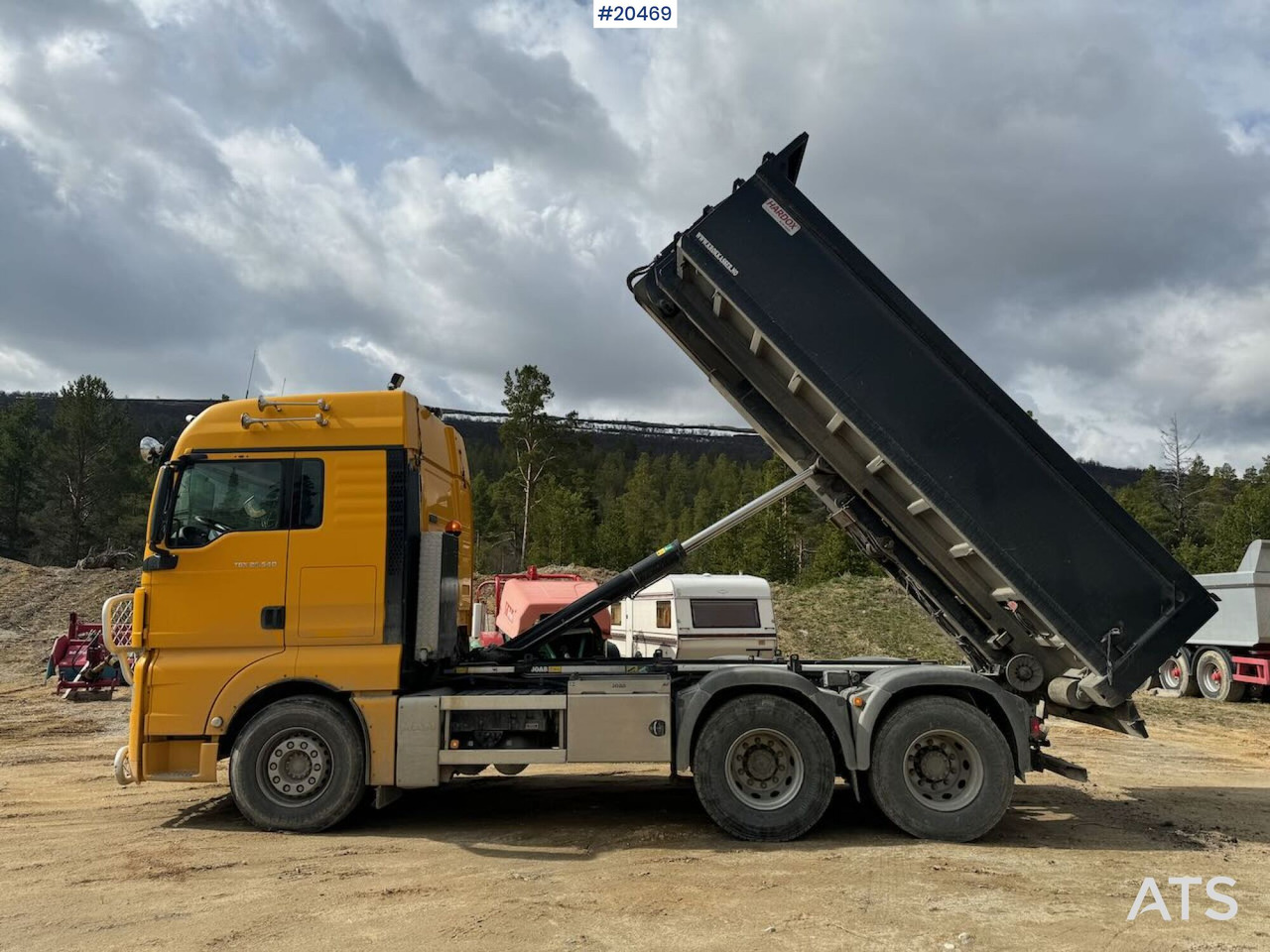 MAN TGX 26.540 - Abrollkipper: das Bild 3 MAN TGX 26.540 - Abrollkipper: das Bild 3