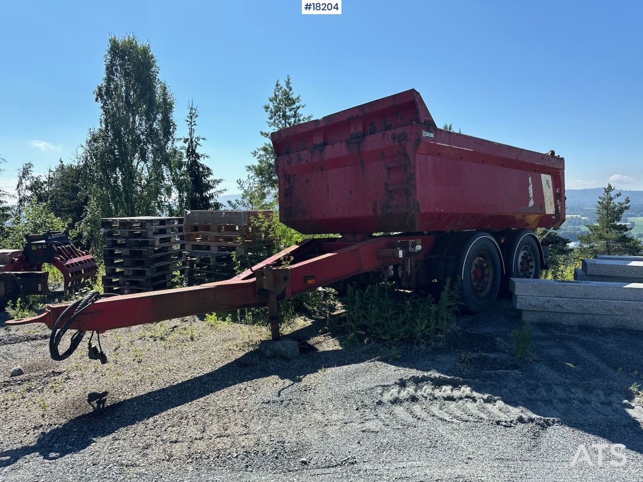 Maur Boggikjerre - Kipper Anhänger: das Bild 1 Maur Boggikjerre - Kipper Anhänger: das Bild 1