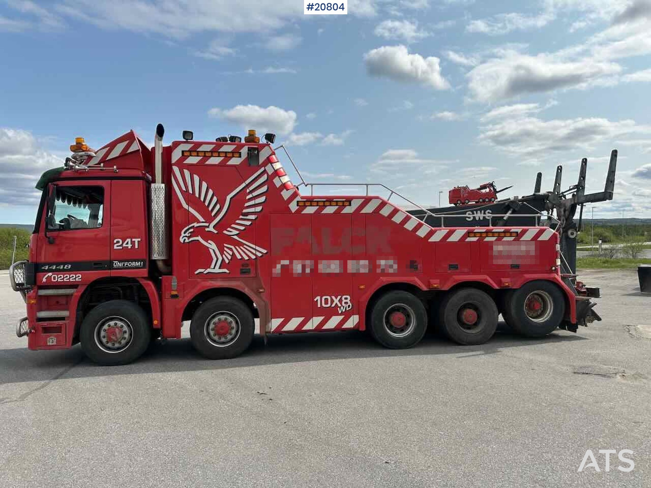 Mercedes Actros 4448 - Abschleppwagen: das Bild 4 Mercedes Actros 4448 - Abschleppwagen: das Bild 4