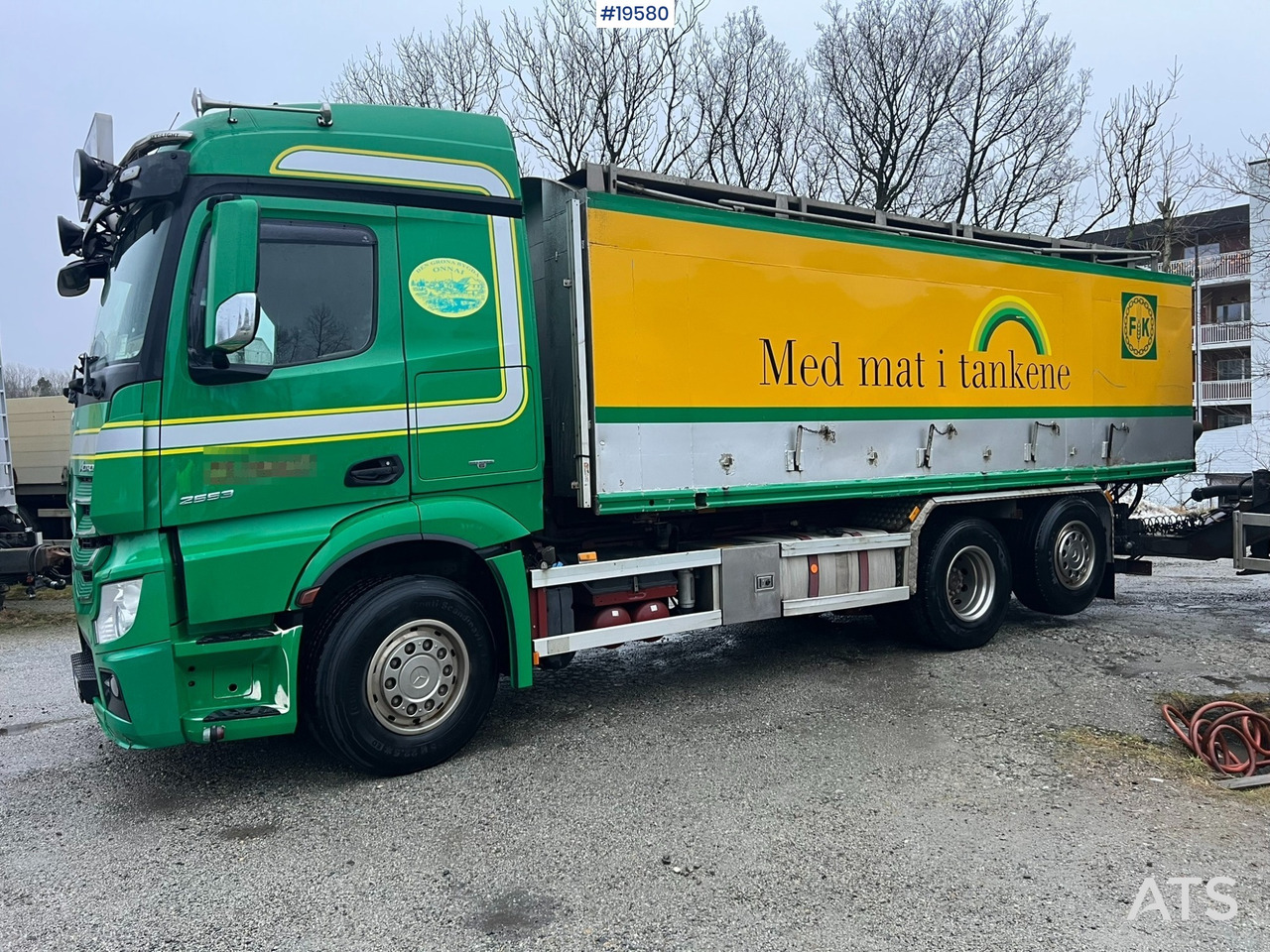 Mercedes Actros - Tankwagen: das Bild 1 Mercedes Actros - Tankwagen: das Bild 1