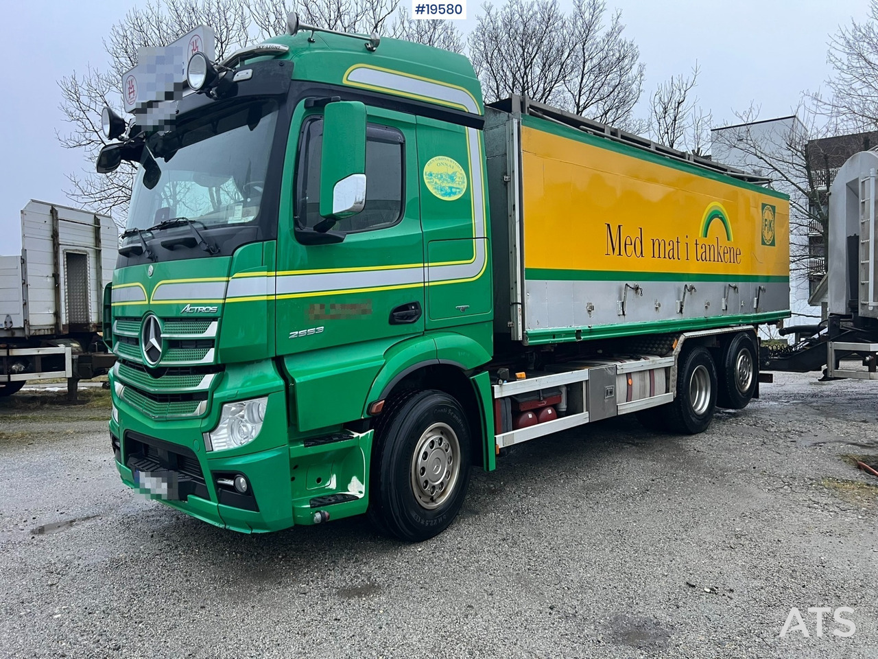 Mercedes Actros - Tankwagen: das Bild 2 Mercedes Actros - Tankwagen: das Bild 2
