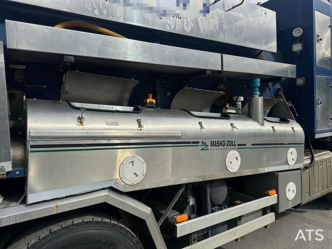 Saug-/ Spülfahrzeug Mercedes Arocs: das Bild 21
