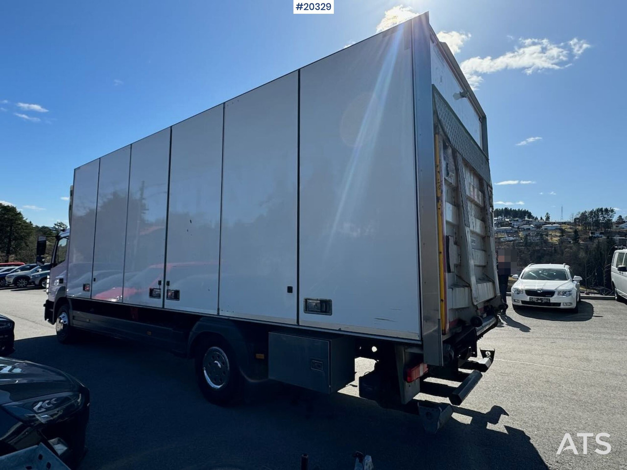 Koffer LKW Mercedes Atego 1524: das Bild 8