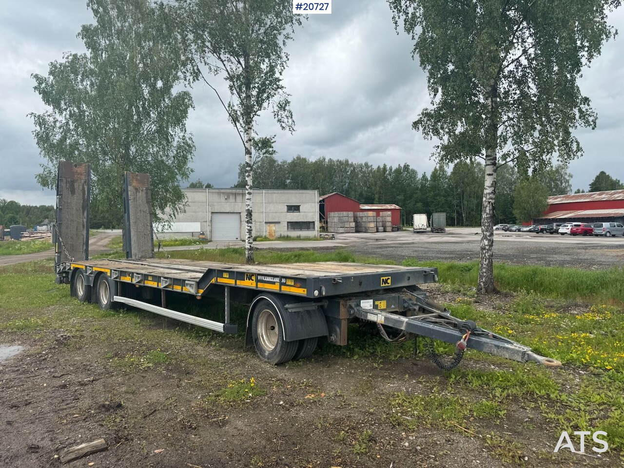 NC Maskinhenger - Tieflader Anhänger: das Bild 1 NC Maskinhenger - Tieflader Anhänger: das Bild 1