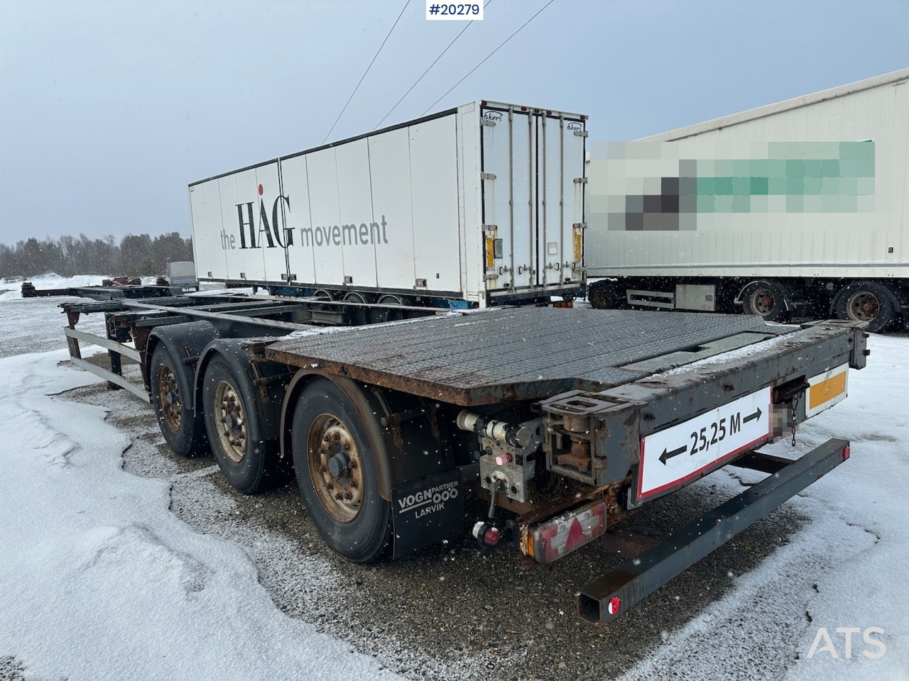 Narko NCS - Container/ Wechselfahrgestell Auflieger: das Bild 3 Narko NCS - Container/ Wechselfahrgestell Auflieger: das Bild 3